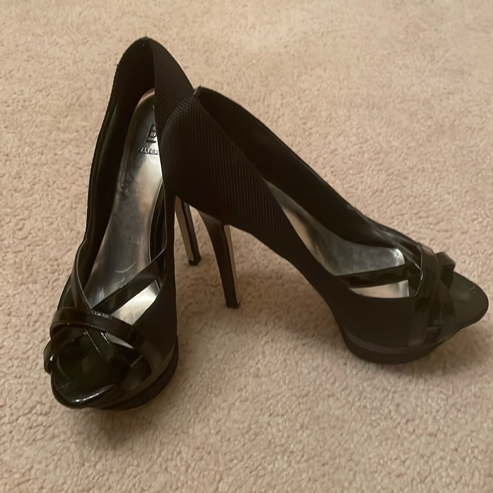Black size 6.5 heels